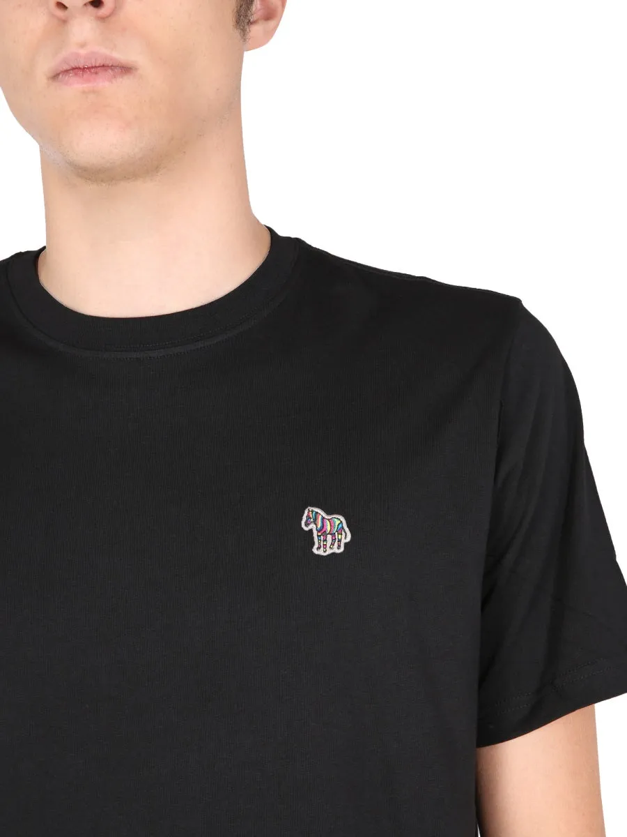 PS Paul Smith Zebra Patch Crewneck T-Shirt