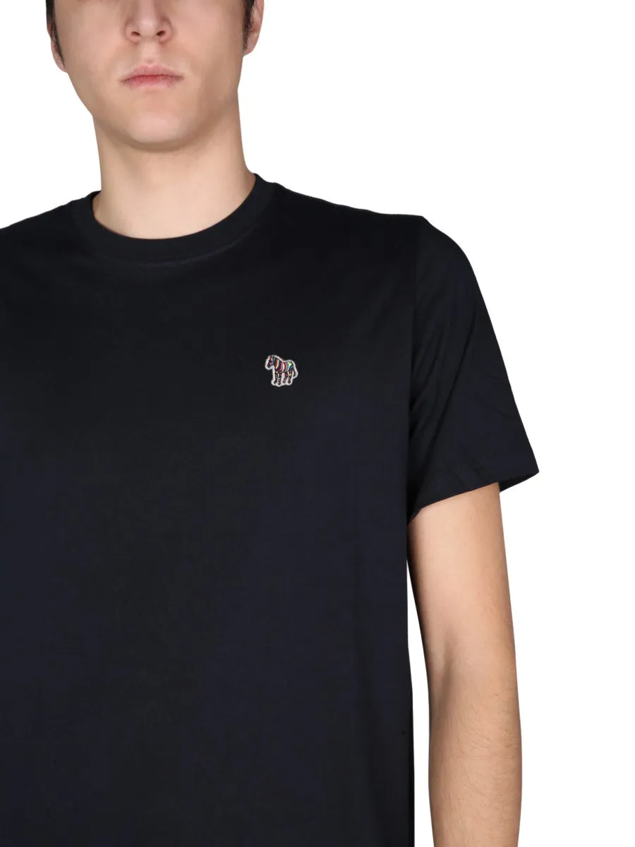 PS Paul Smith Zebra Patch Crewneck T-Shirt