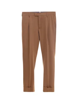 Pt01 Pleated Tailored Trousers