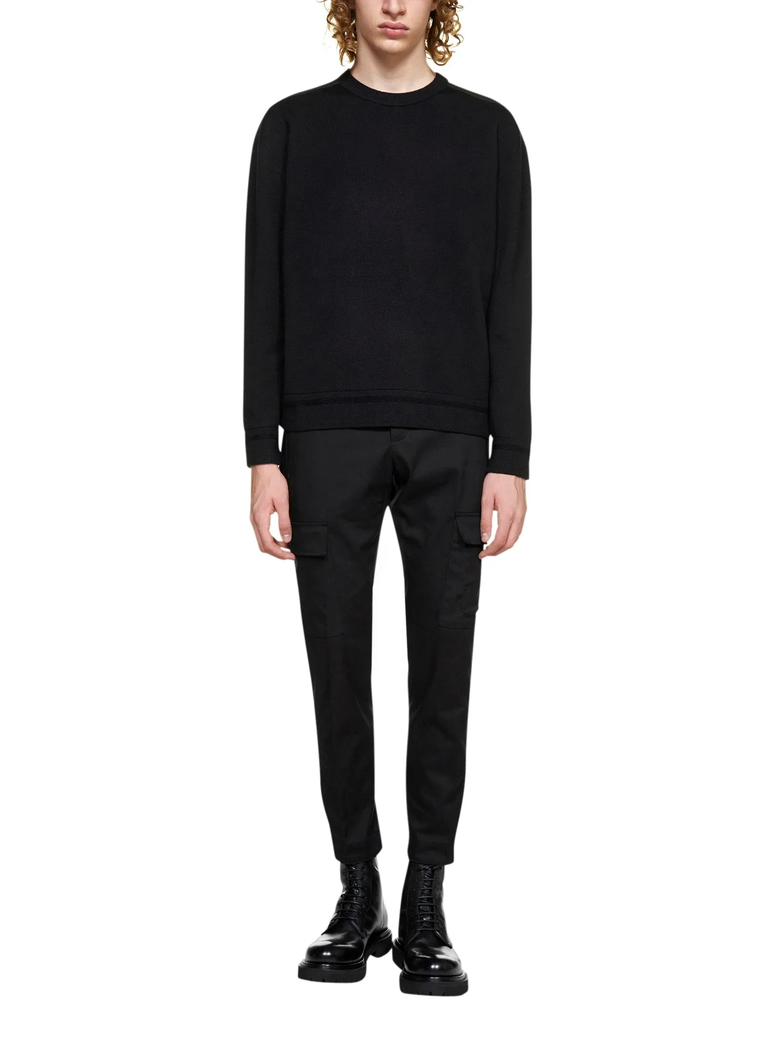 Pt01 Straight Leg Tailored Trousers