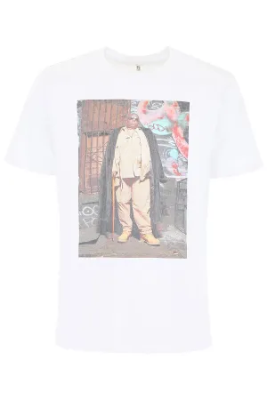 R13 Biggie Graffiti Print Crewneck T-Shirt