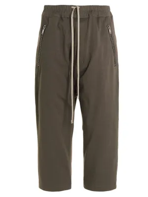 Rick Owens Drawstring Cropped Track Pants