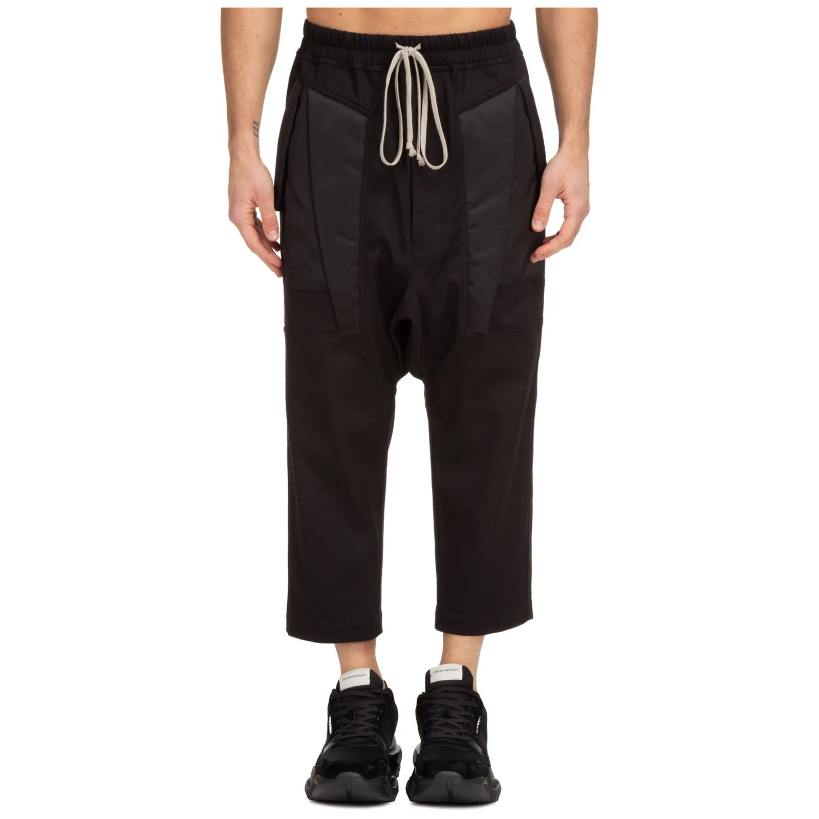 Rick Owens Drawstring Cropped Trousers