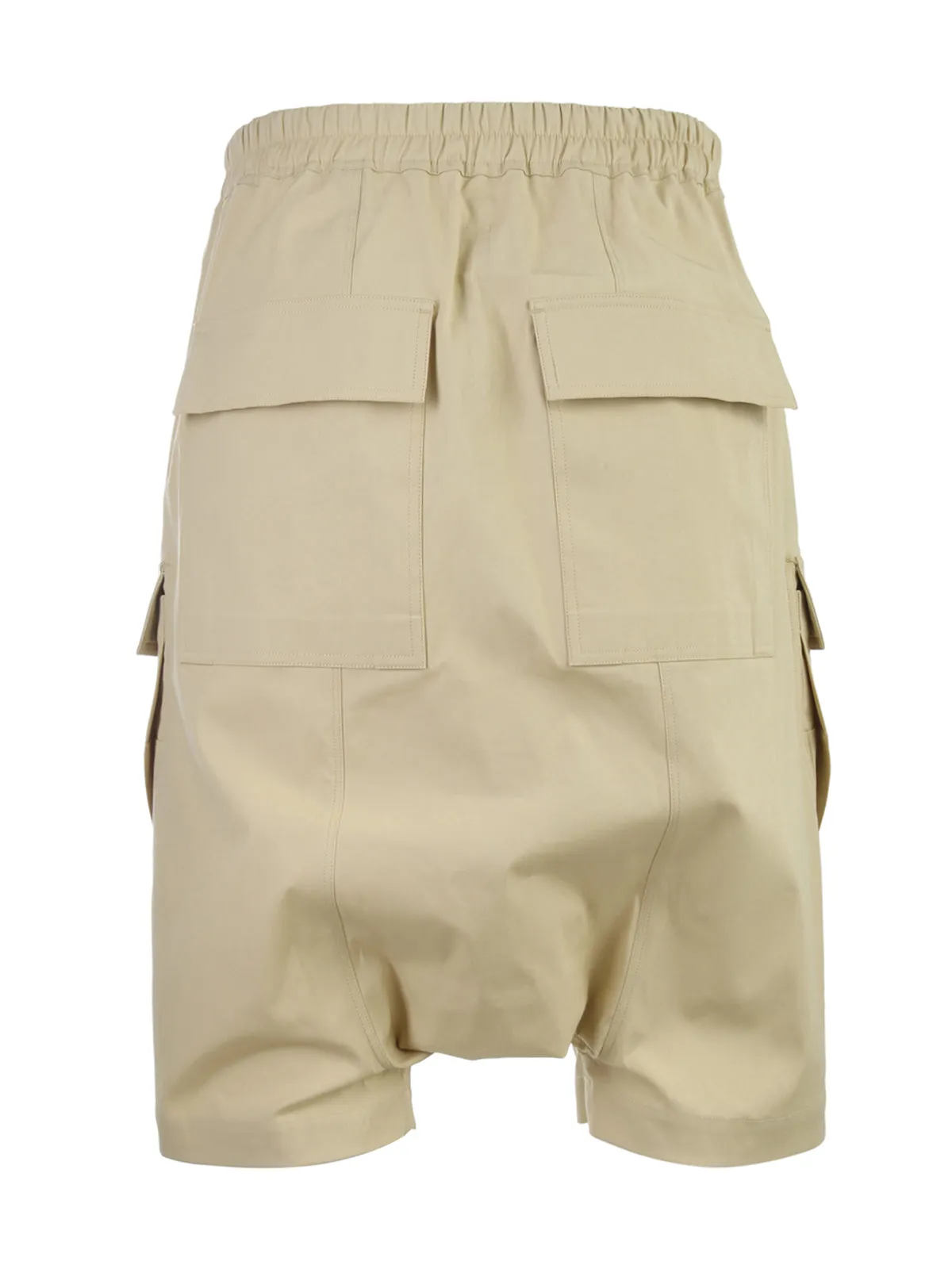 Rick Owens Drawstring Drop-Crotch Shorts