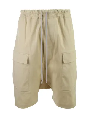 Rick Owens Drawstring Drop-Crotch Shorts