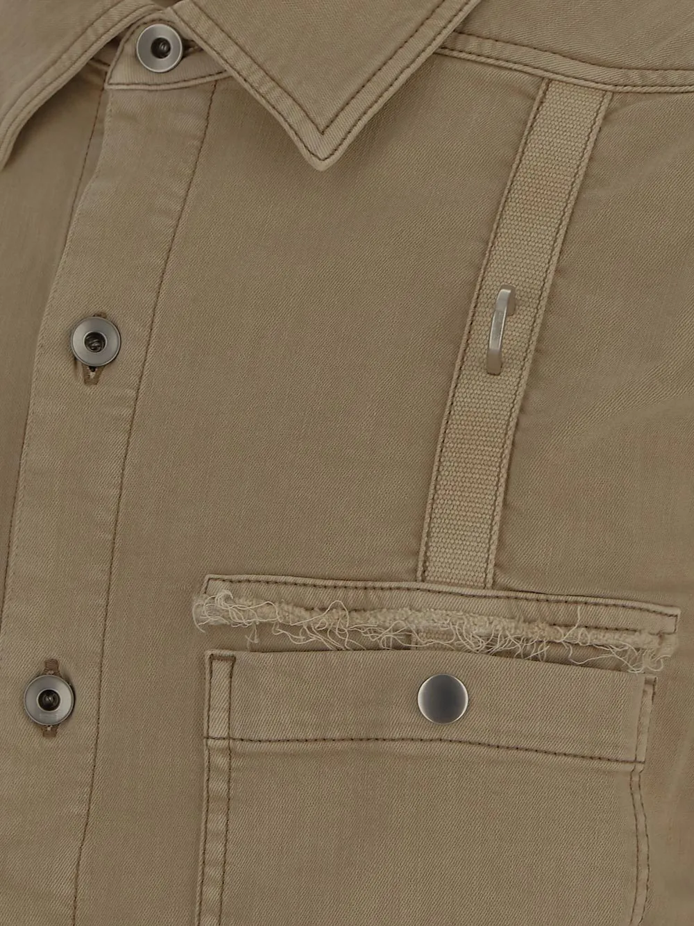 Rick Owens DRKSHDW Buttoned Long Sleeved Jacket