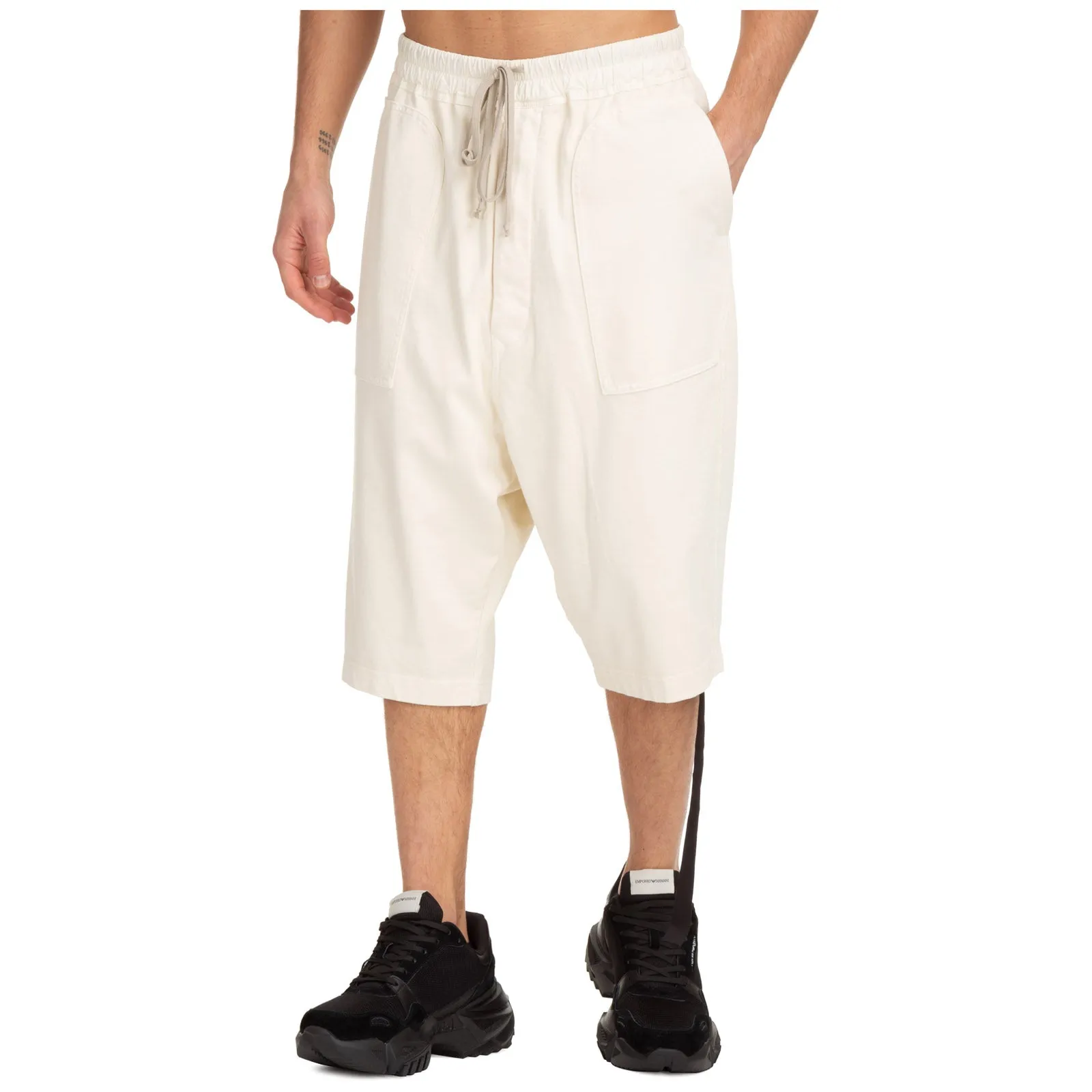 Rick Owens DRKSHDW Knee-Length Drawstring Shorts