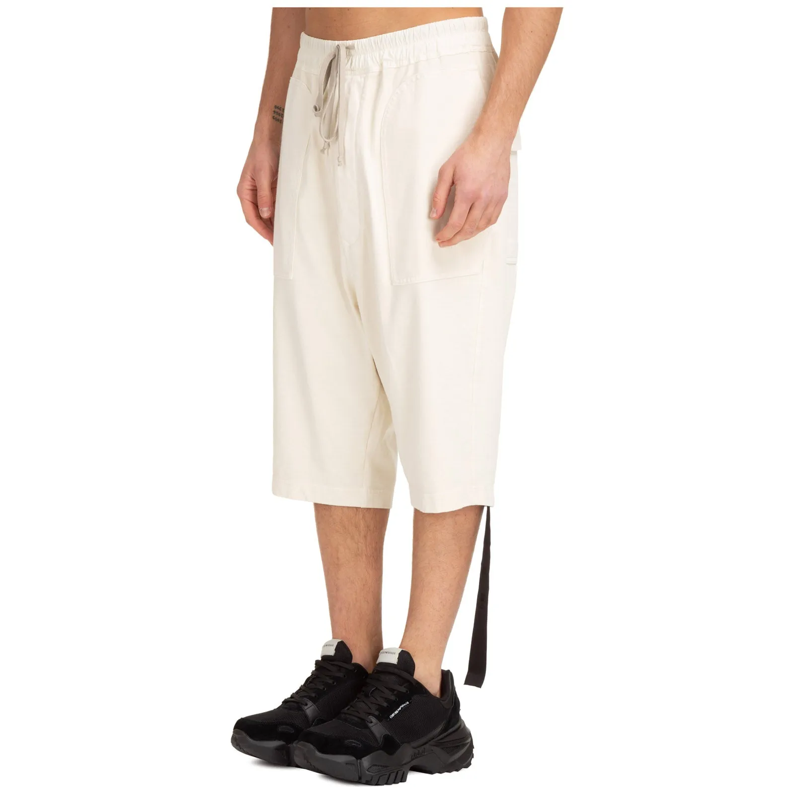 Rick Owens DRKSHDW Knee-Length Drawstring Shorts