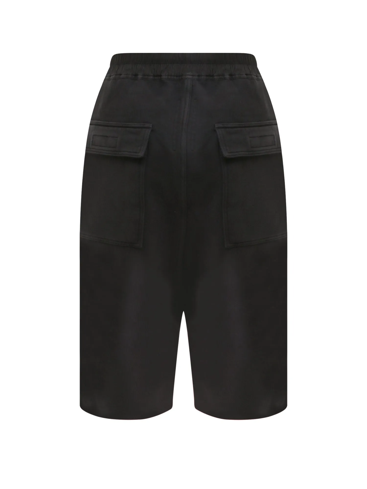 Rick Owens DRKSHDW Logo Printed Drawstring Shorts