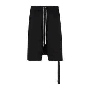 Rick Owens DRKSHDW Straight Hem Drawstring Shorts