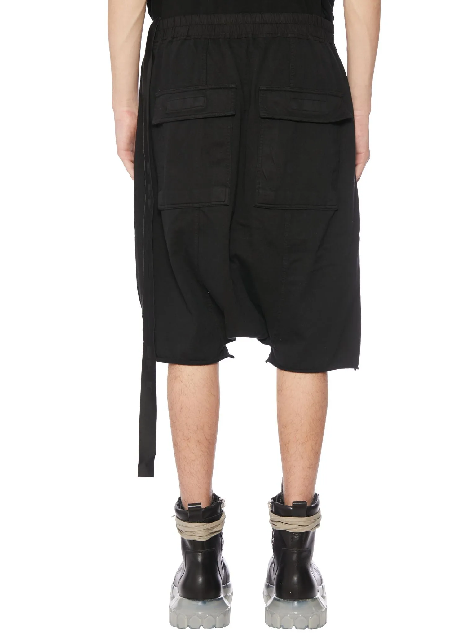 Rick Owens DRKSHDW Straight Hem Drawstring Shorts