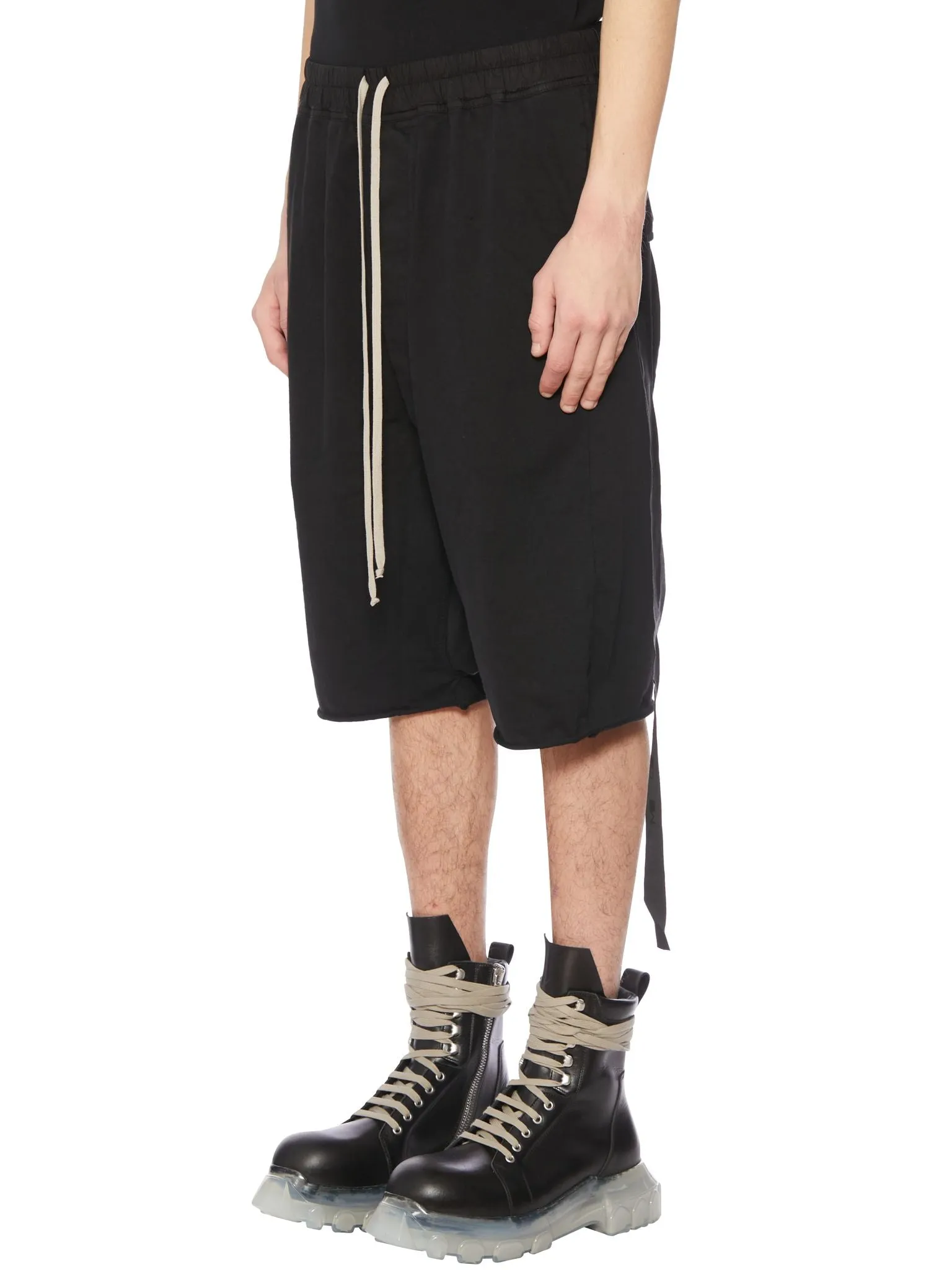 Rick Owens DRKSHDW Straight Hem Drawstring Shorts