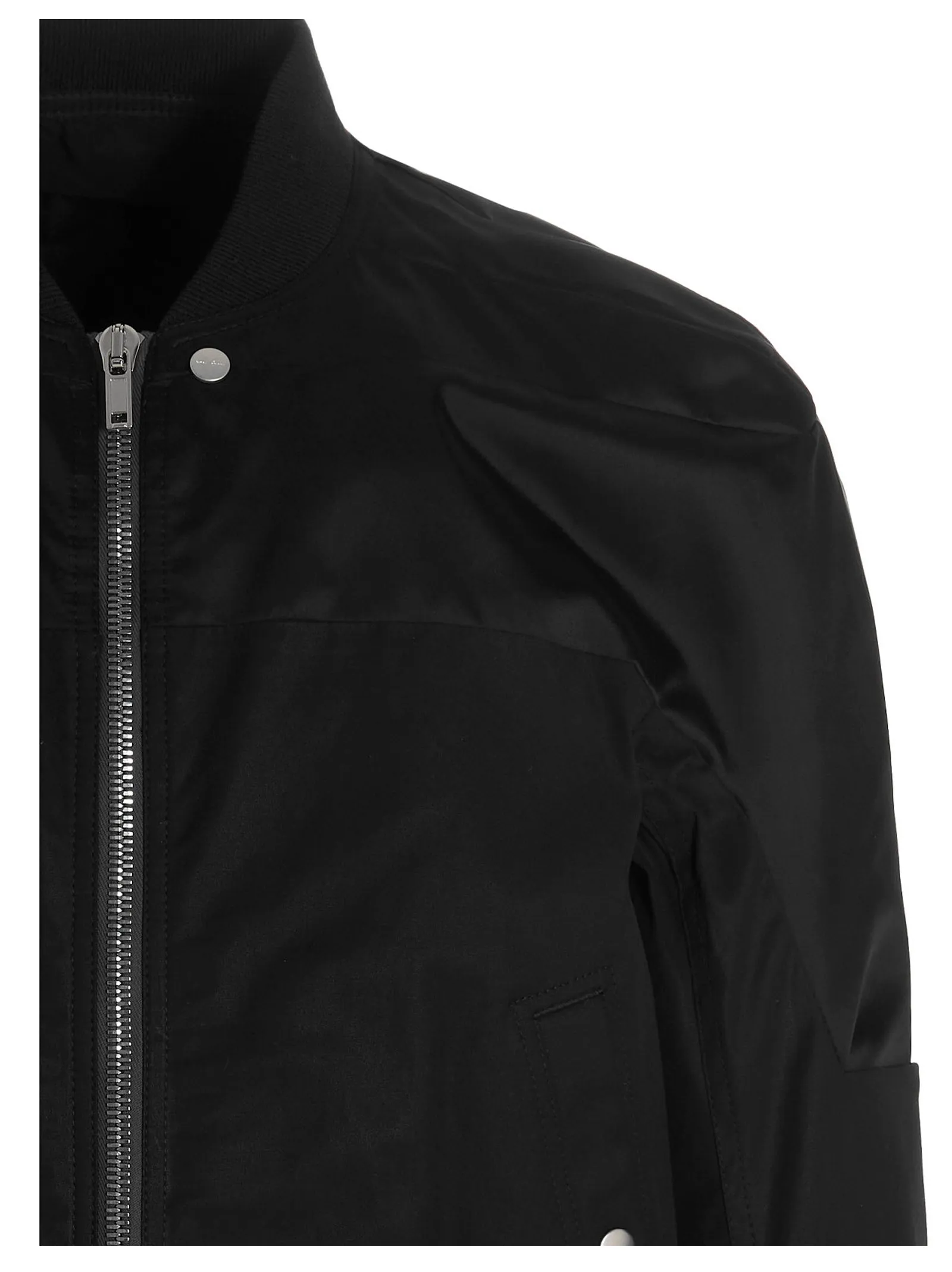 Rick Owens Panelled Zipped Bomber Jacket