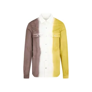 Rick Owens Tie-Dyed Buttoned Jacket