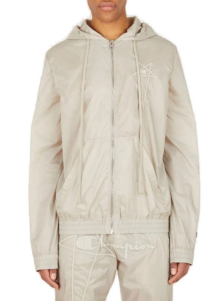 Rick Owens X Champion Drawstring Zipped Jacket