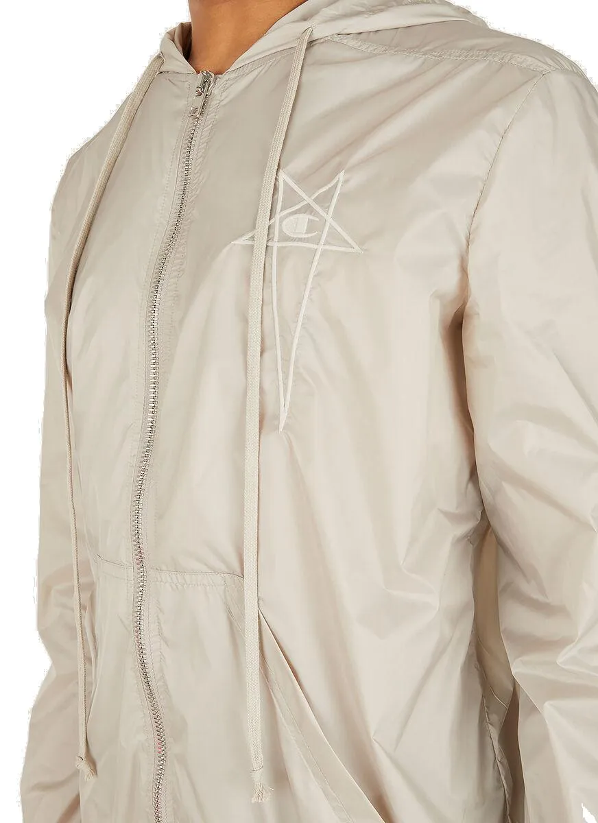 Rick Owens X Champion Drawstring Zipped Jacket