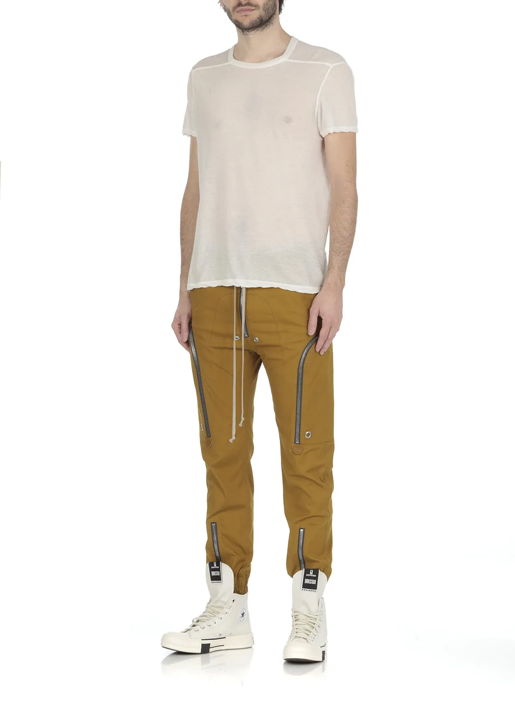 Rick Owens Zip-Up Pocket Drawstring Pants