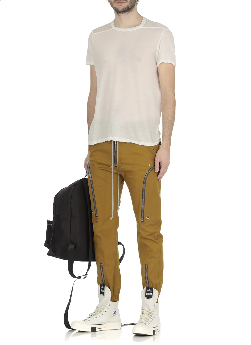 Rick Owens Zip-Up Pocket Drawstring Pants