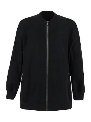 Rick Owens Zipped Long Sleeved Bomber Jacket