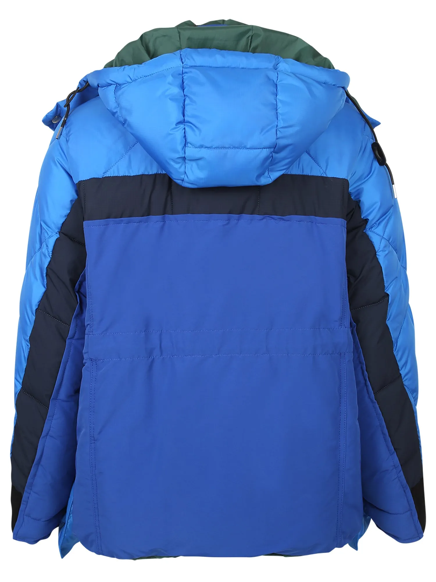 Sacai Panelled Oversize-Pocket Hooded Jacket
