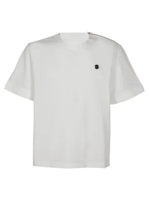 Sacai S Pique Crewneck T-Shirt