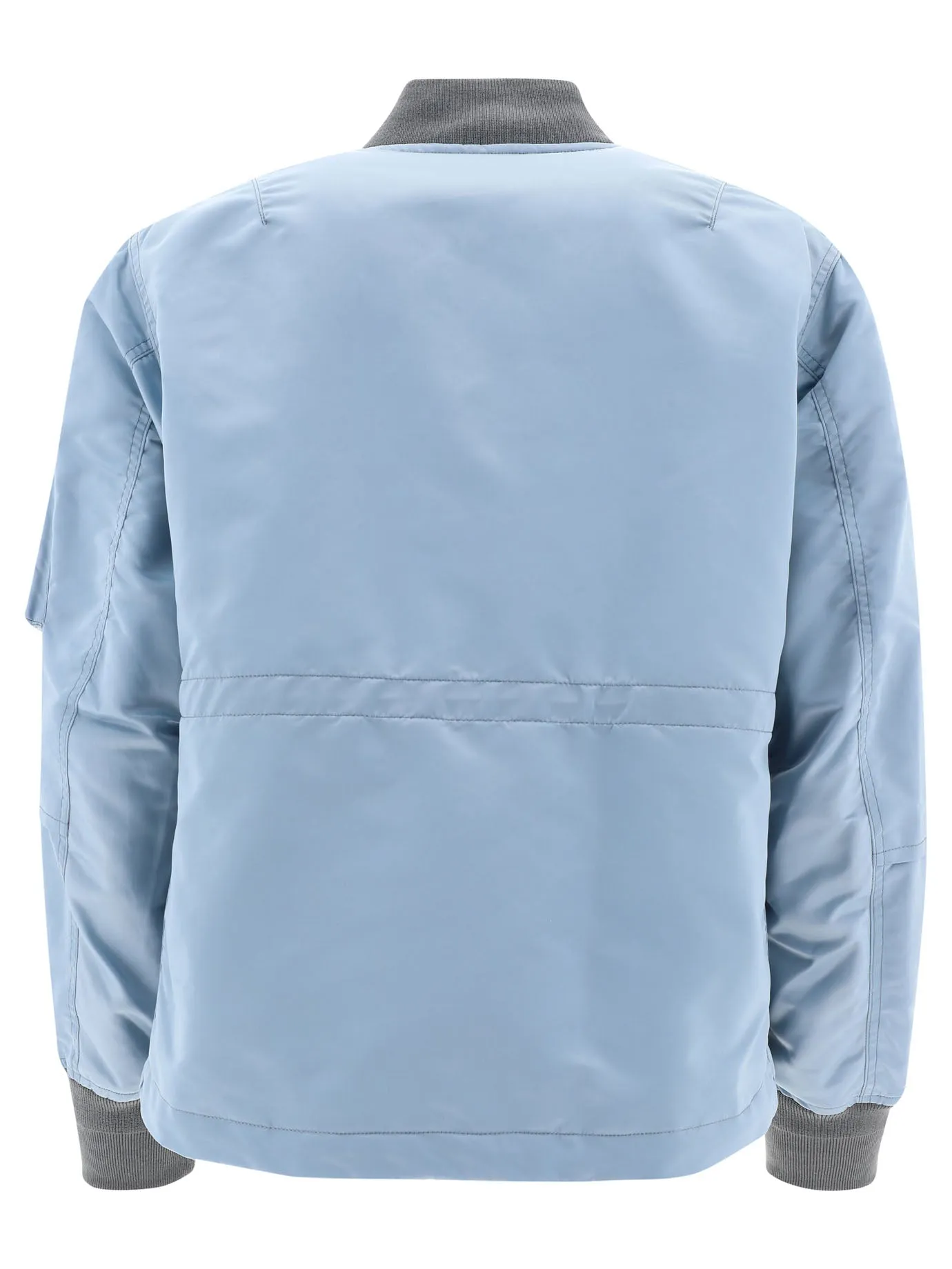 Sacai Zip-Up Long-Sleeved Bomber Jacket