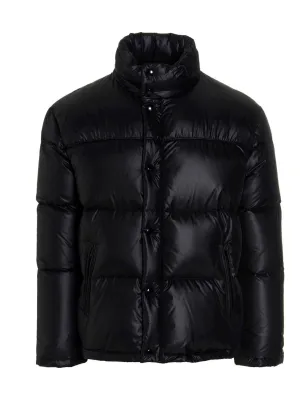 Saint Laurent Doudoune Buttoned Puffer Jacket