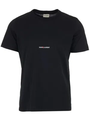 Saint Laurent Logo Print T-Shirt