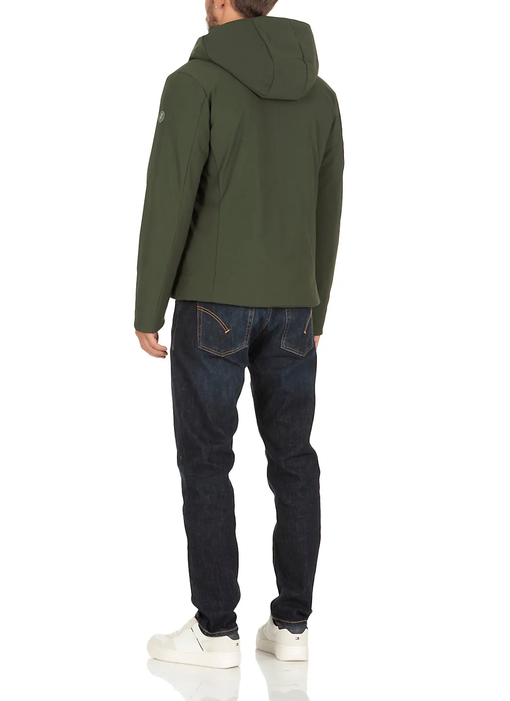 Save The Duck Logo Patch Hooded Jacket