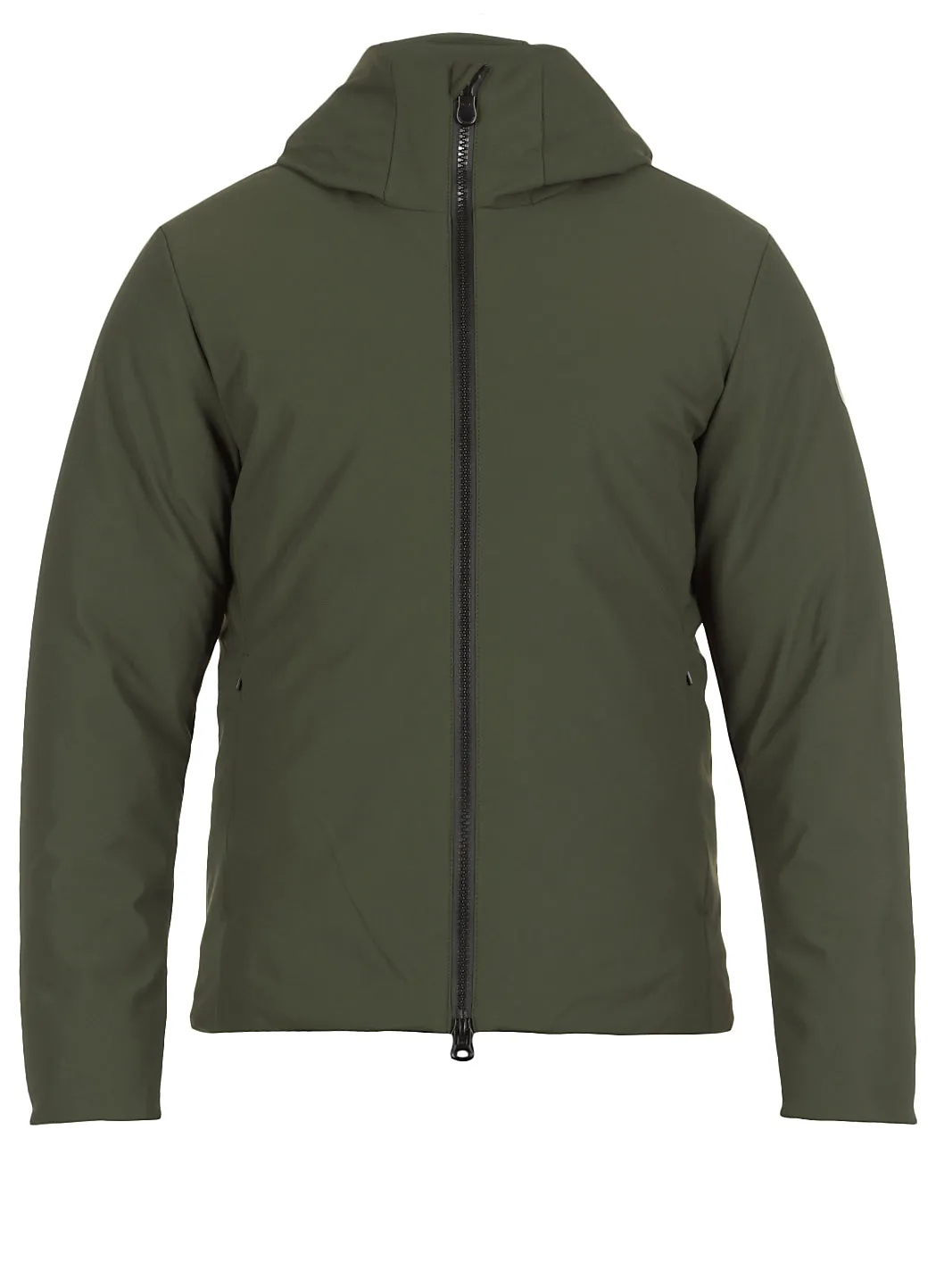 Save The Duck Logo Patch Hooded Jacket