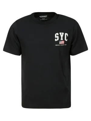 Sebago Logo Printed Crewneck T-Shirt