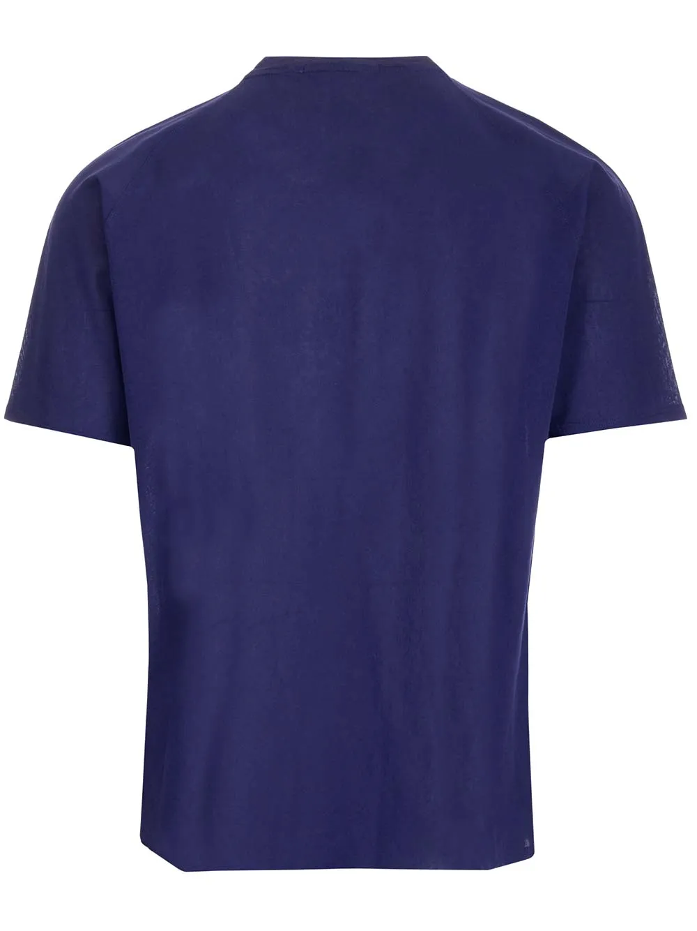 Stone Island Logo Embroidered Crewneck T-Shirt