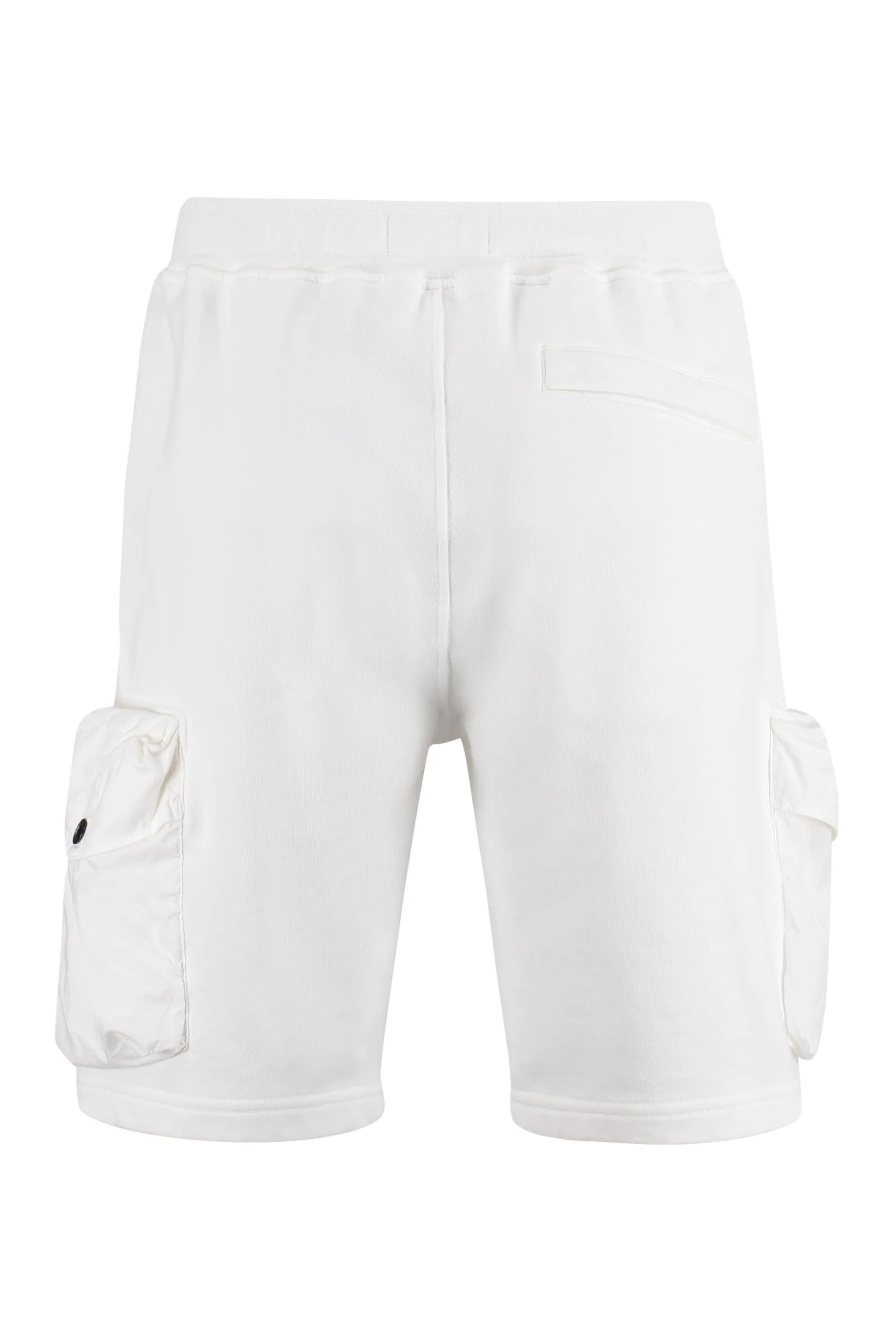 Stone Island Logo Embroidered Shorts