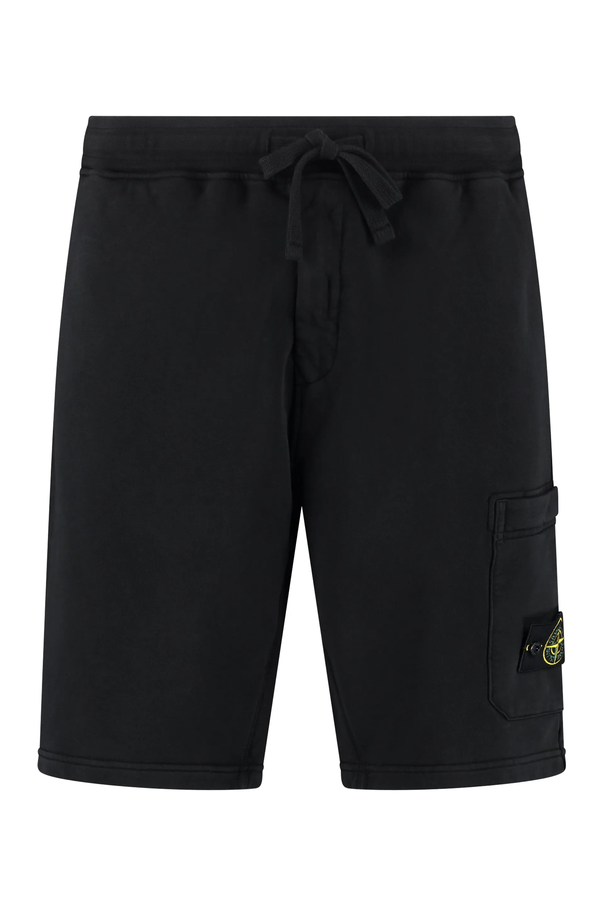 Stone Island Logo Patch Bermuda Shorts
