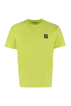 Stone Island Logo Patch Crewneck T-Shirt