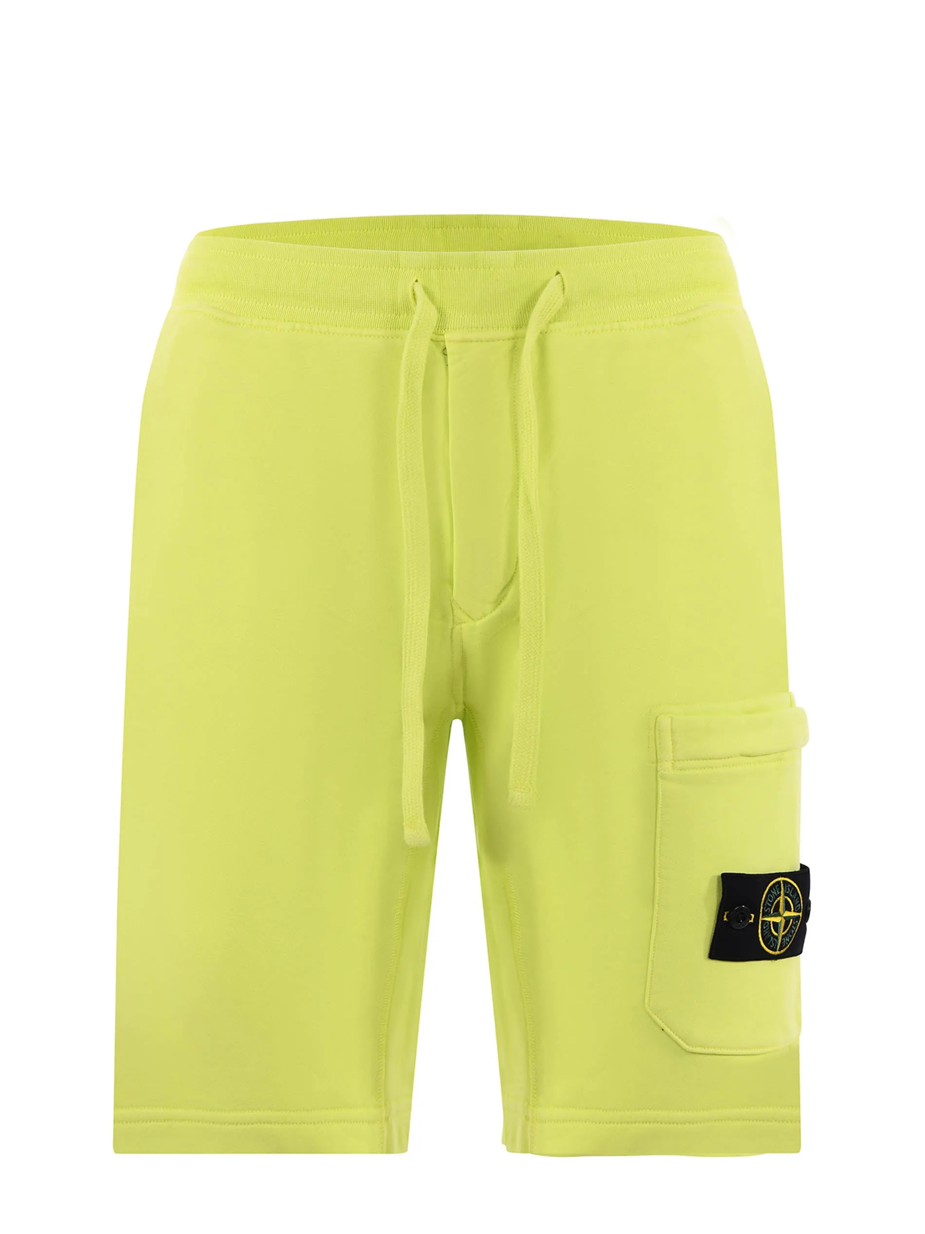Stone Island Logo Patch Drawstring Shorts