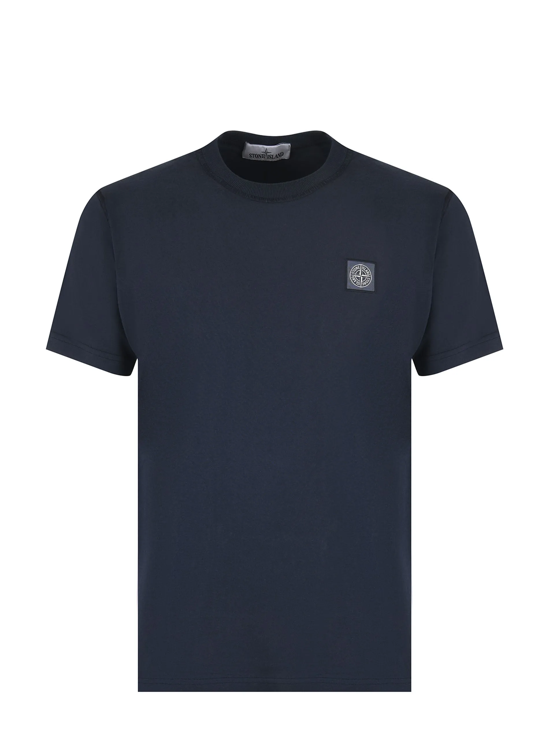 Stone Island Logo Patch Short Sleeved T-Shirt