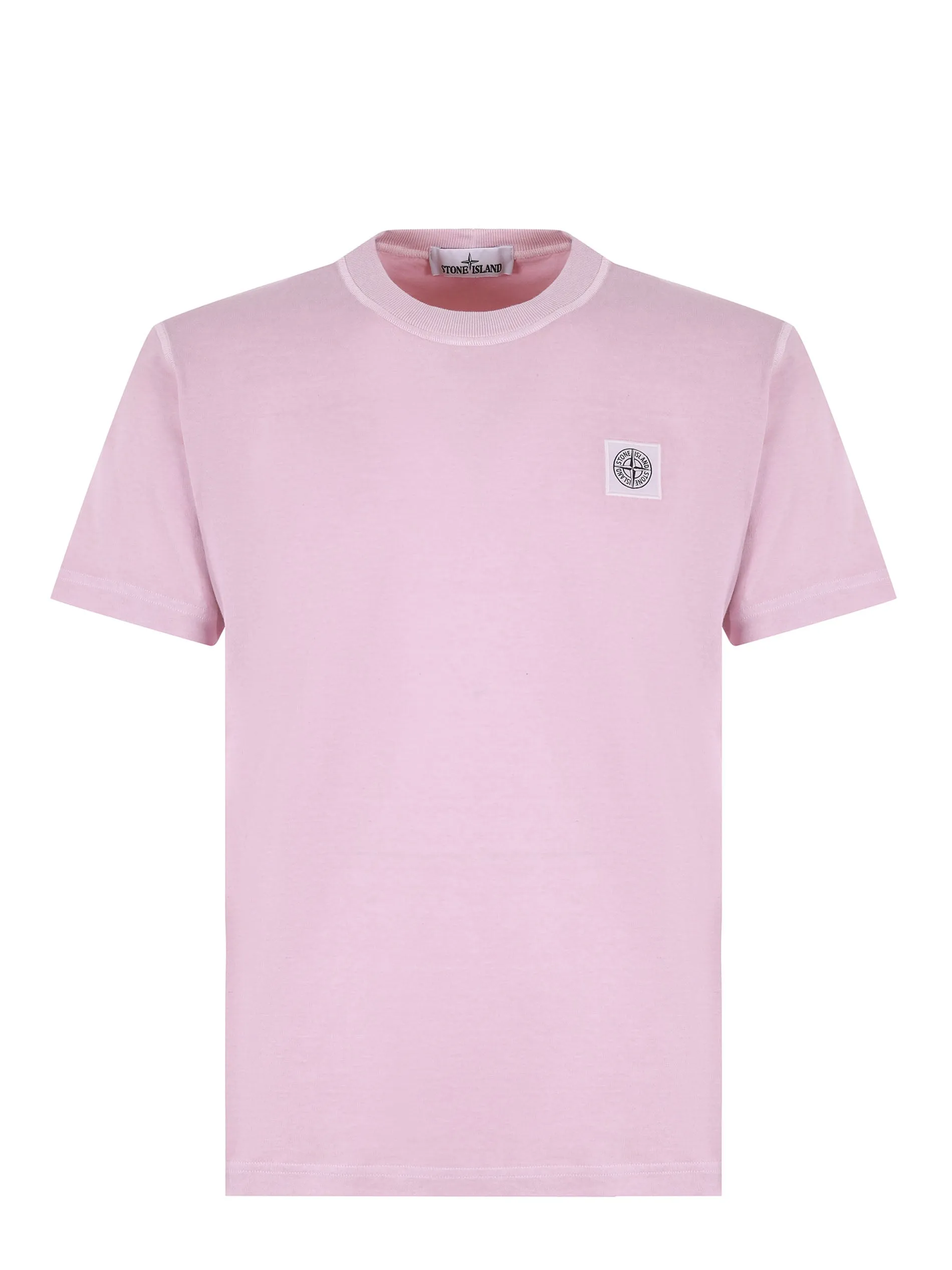 Stone Island Logo Patch Short Sleeved T-Shirt
