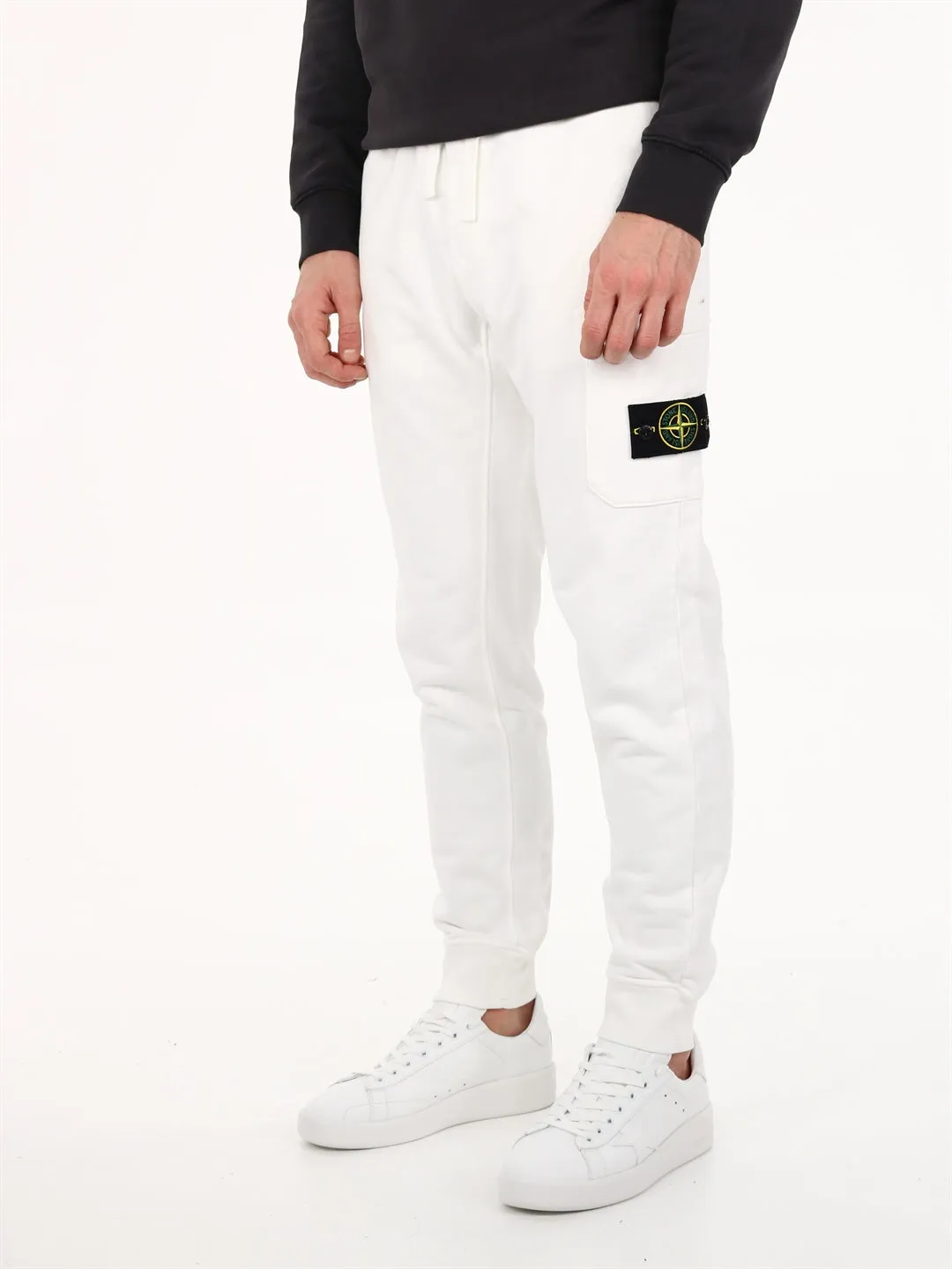 Stone Island Logo Patch Track Pants