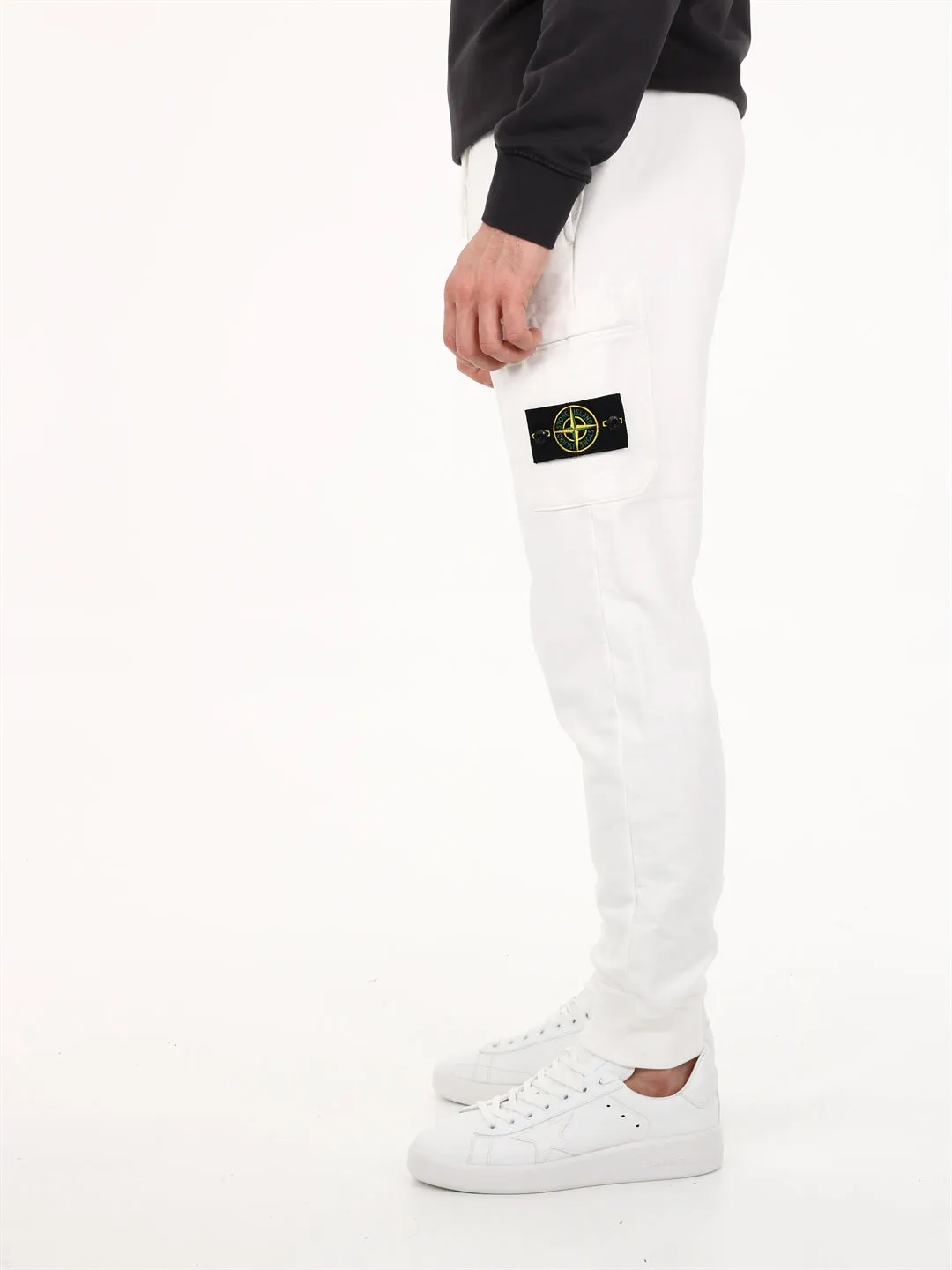 Stone Island Logo Patch Track Pants