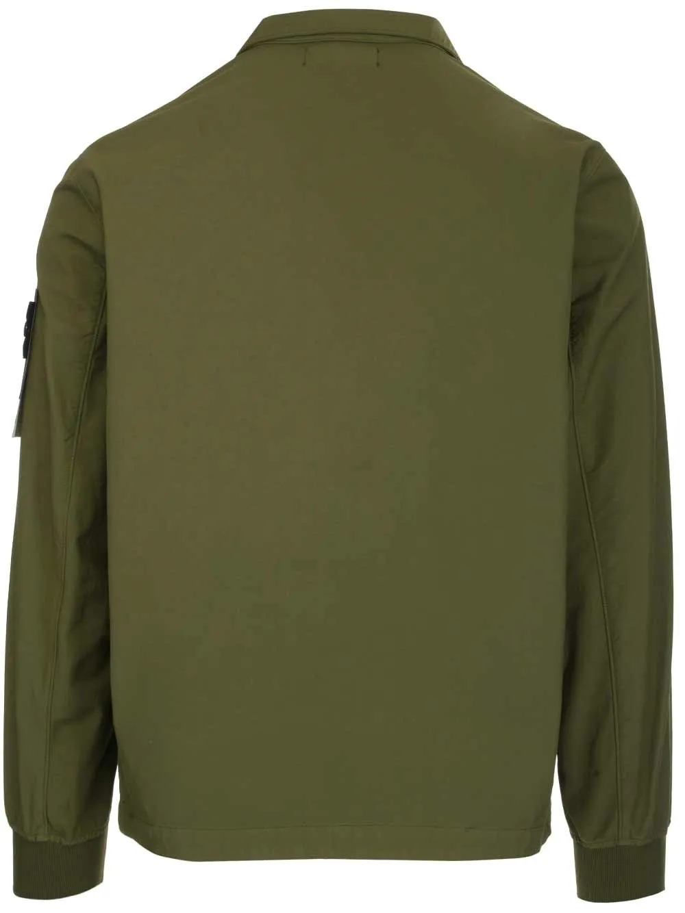 Stone Island Logo Patch Zipped Jacket