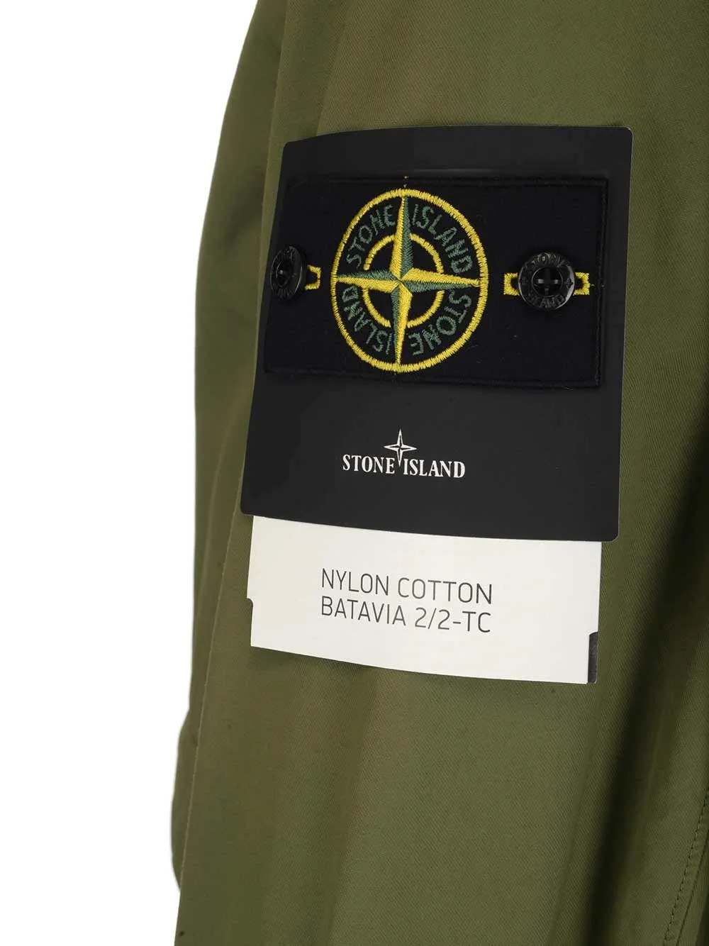 Stone Island Logo Patch Zipped Jacket