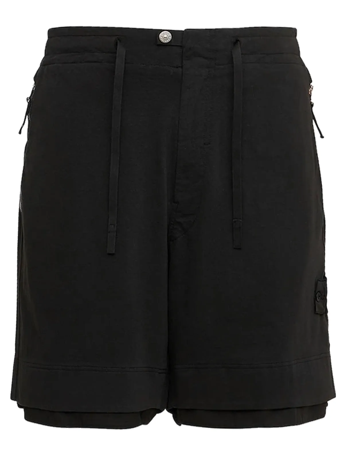 Stone Island Shadow Project Drawstring Knee-Length Shorts
