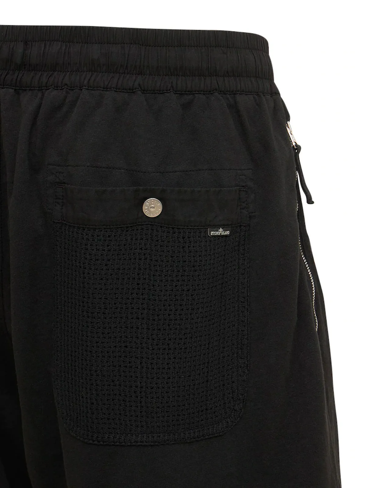 Stone Island Shadow Project Drawstring Knee-Length Shorts
