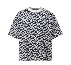 Sunnei All-Over Monogram Printed T-Shirt