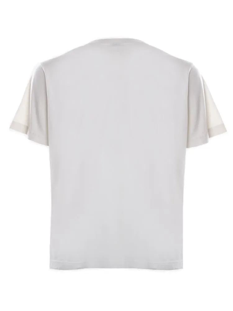 Sunnei Slogan Printed Crewneck T-Shirt