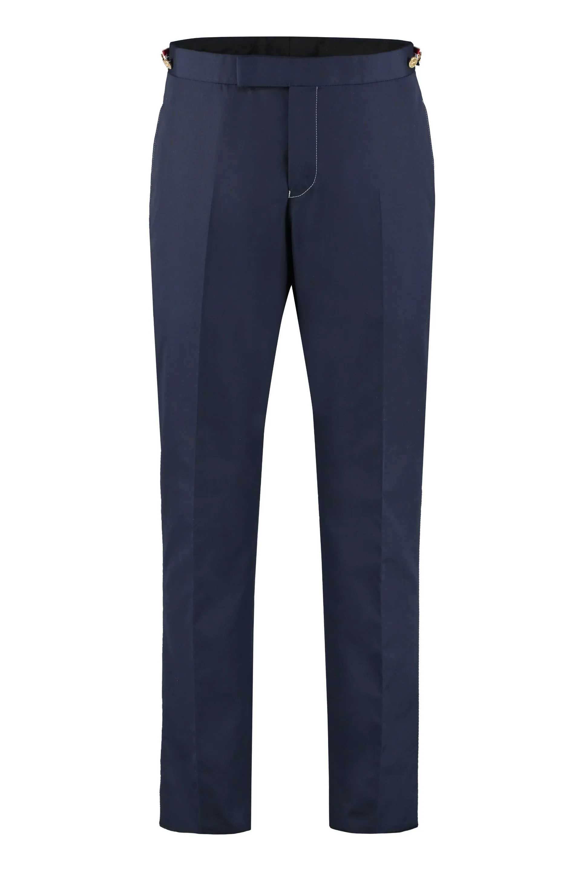 Thom Browne Slim-Fit Low-Rise Trousers
