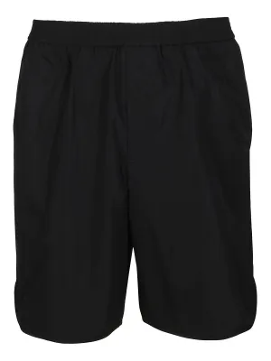 Valentino Floral Embroidered Pocket Track Shorts