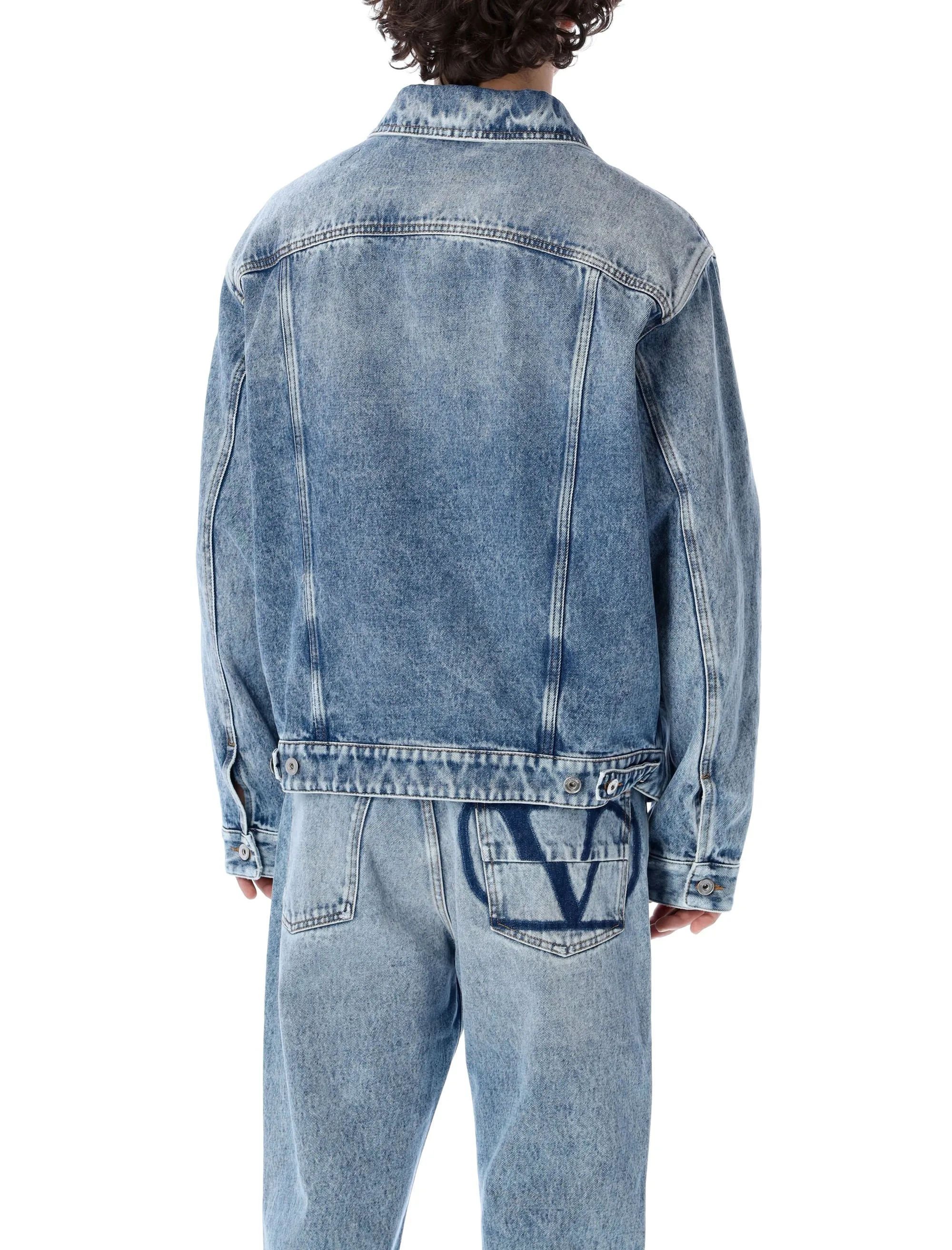 Valentino VLogo Signature Denim Jacket