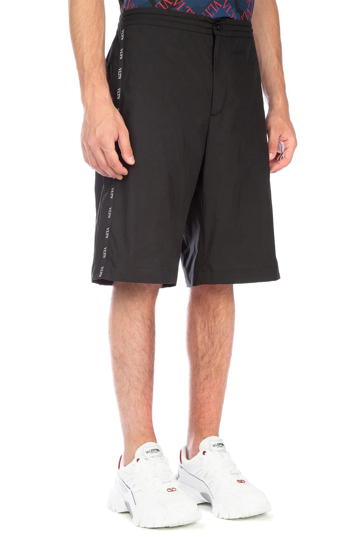 Valentino VLTN Piping Bermuda Shorts